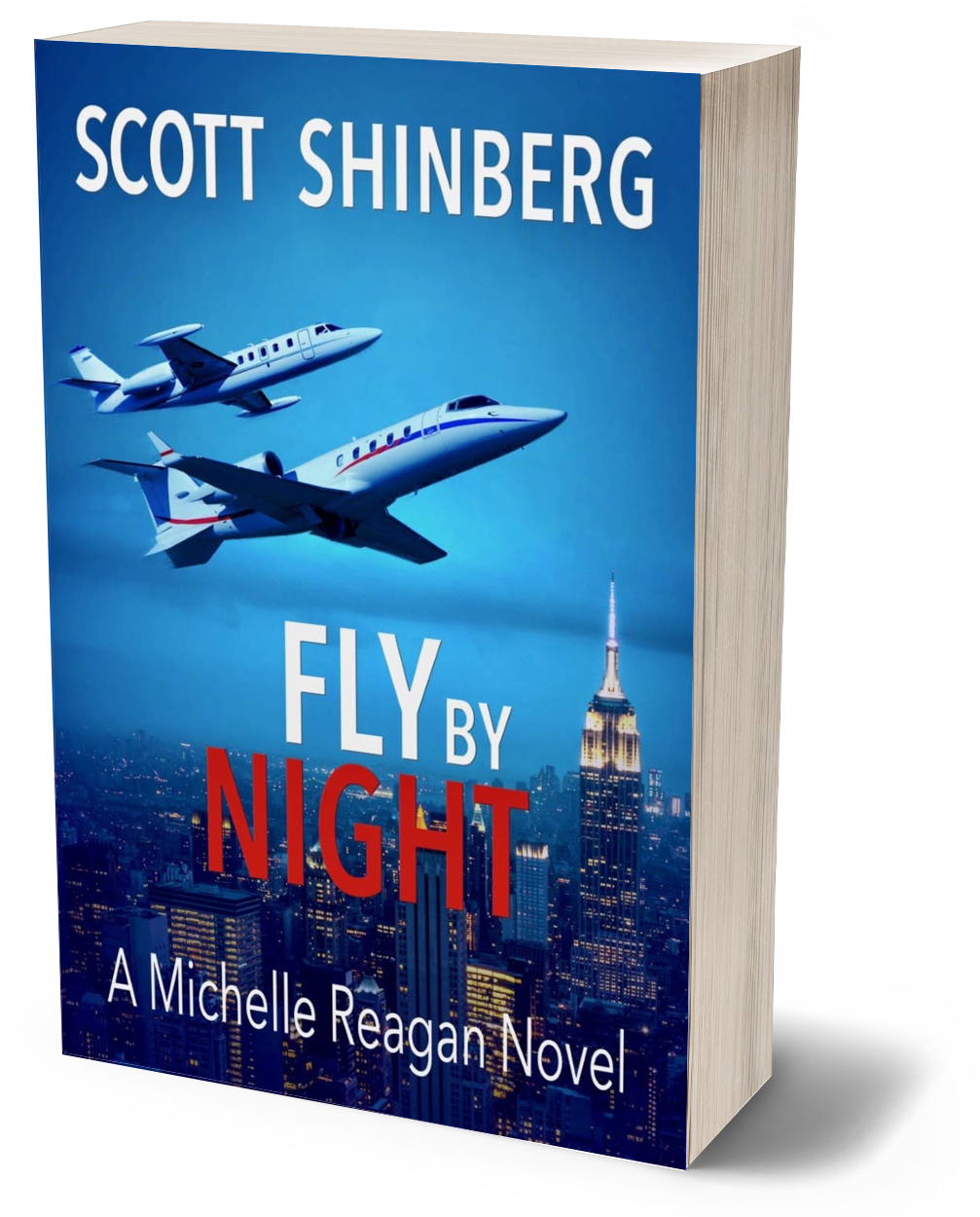 3D cover of Fly by Night by Scott Shinberg
